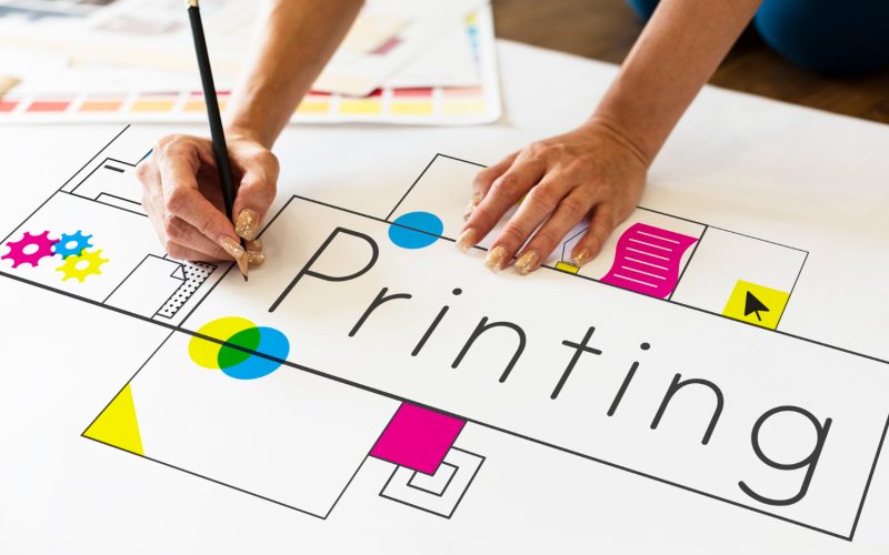 How does digital printing work