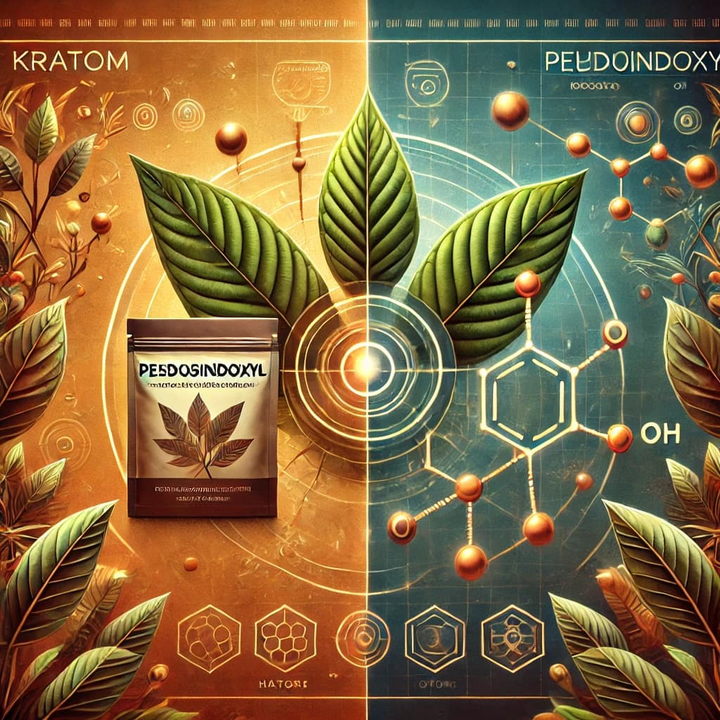 Pseudoindoxyl vs. Kratom: A Comprehensive Comparison